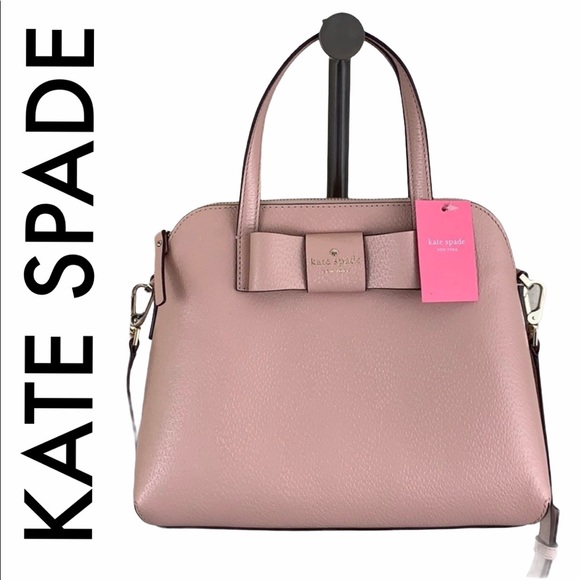 kate spade Handbags - KATE SPADE NWT PINK LEATHER SATCHEL CROSSBODY BAG